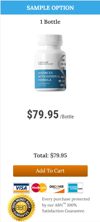 advanced mitochondrial formula 1 bottle